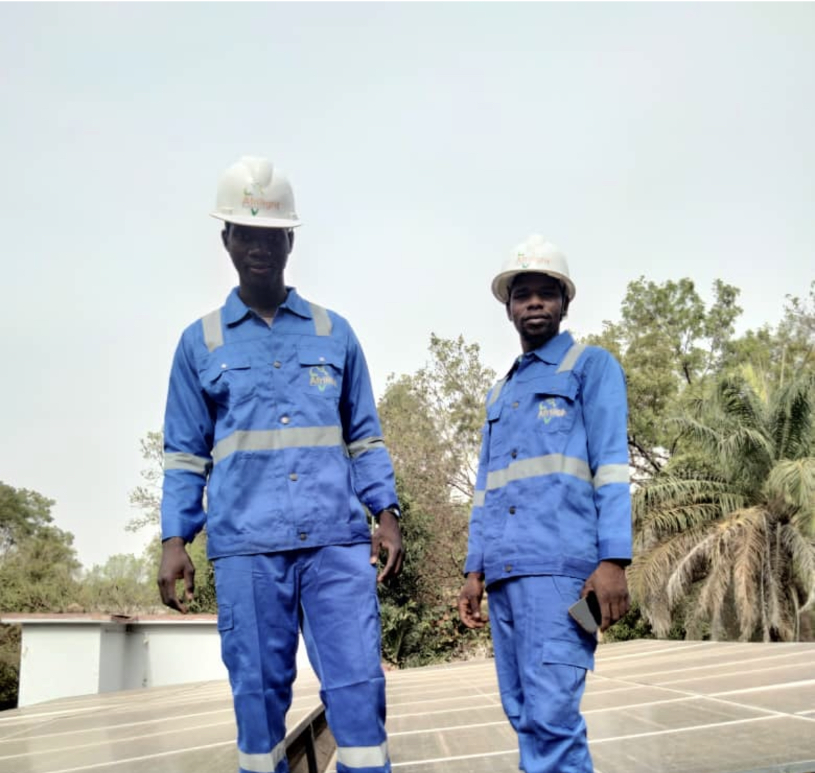 Afrilight Energy technicians